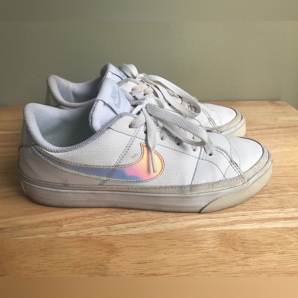 Nike Court Legacy Next Nature White Iridescent Women's Size: US 7 EUR 38
